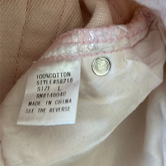 Signature Eight light pink Shorts Size Large - Picture 4 of 7